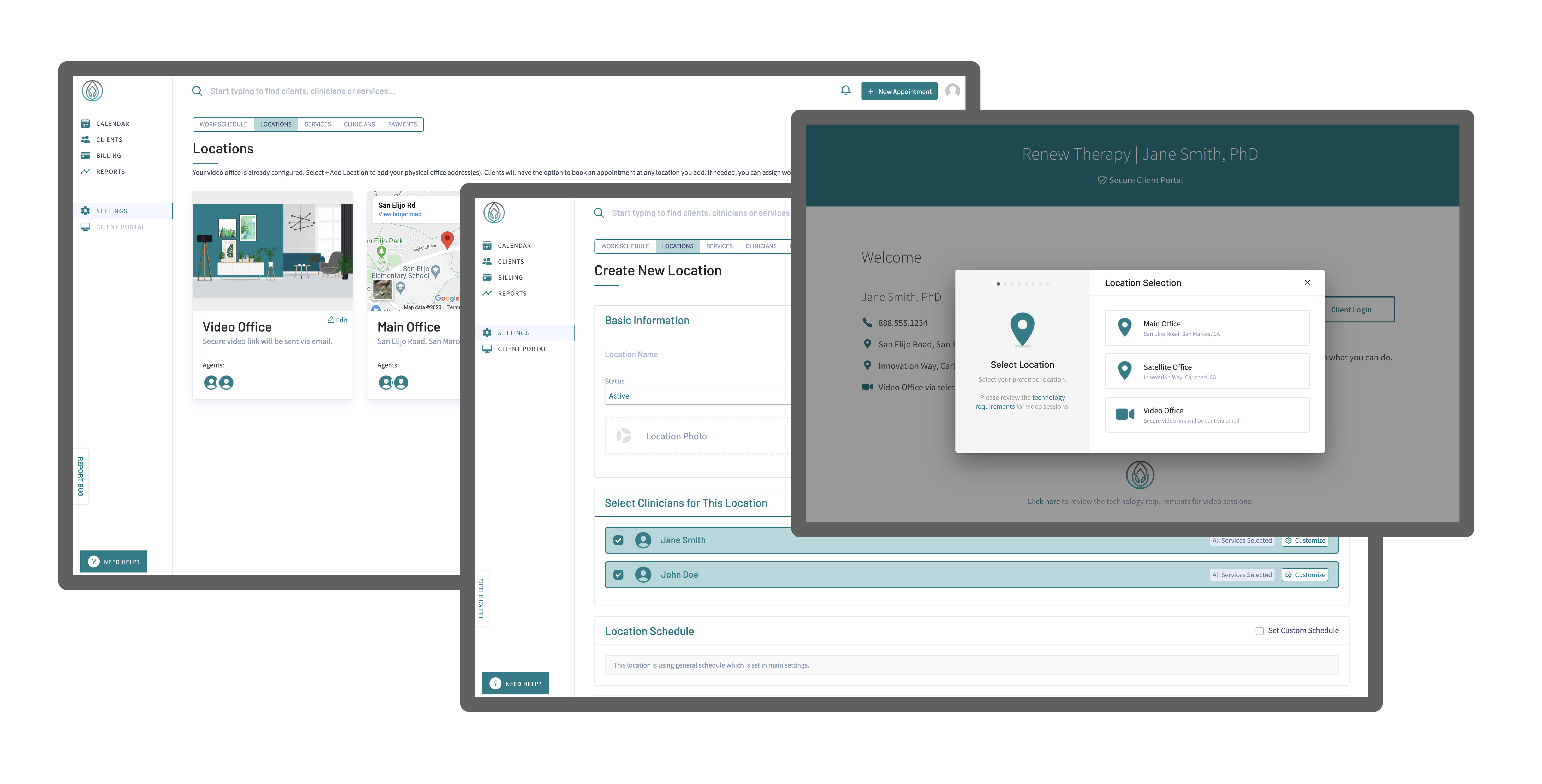 How to add your location(s) to your client portal. 